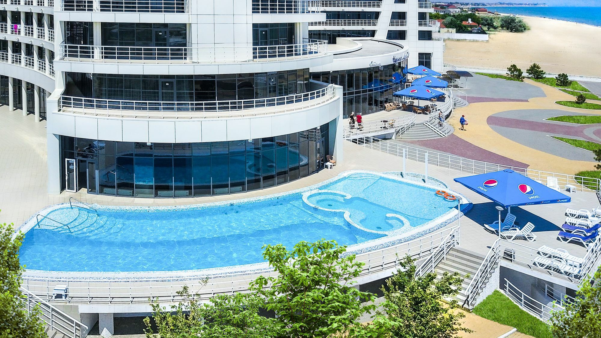 Bugaz Sea View Hotel Hribivka Kültér fotó
